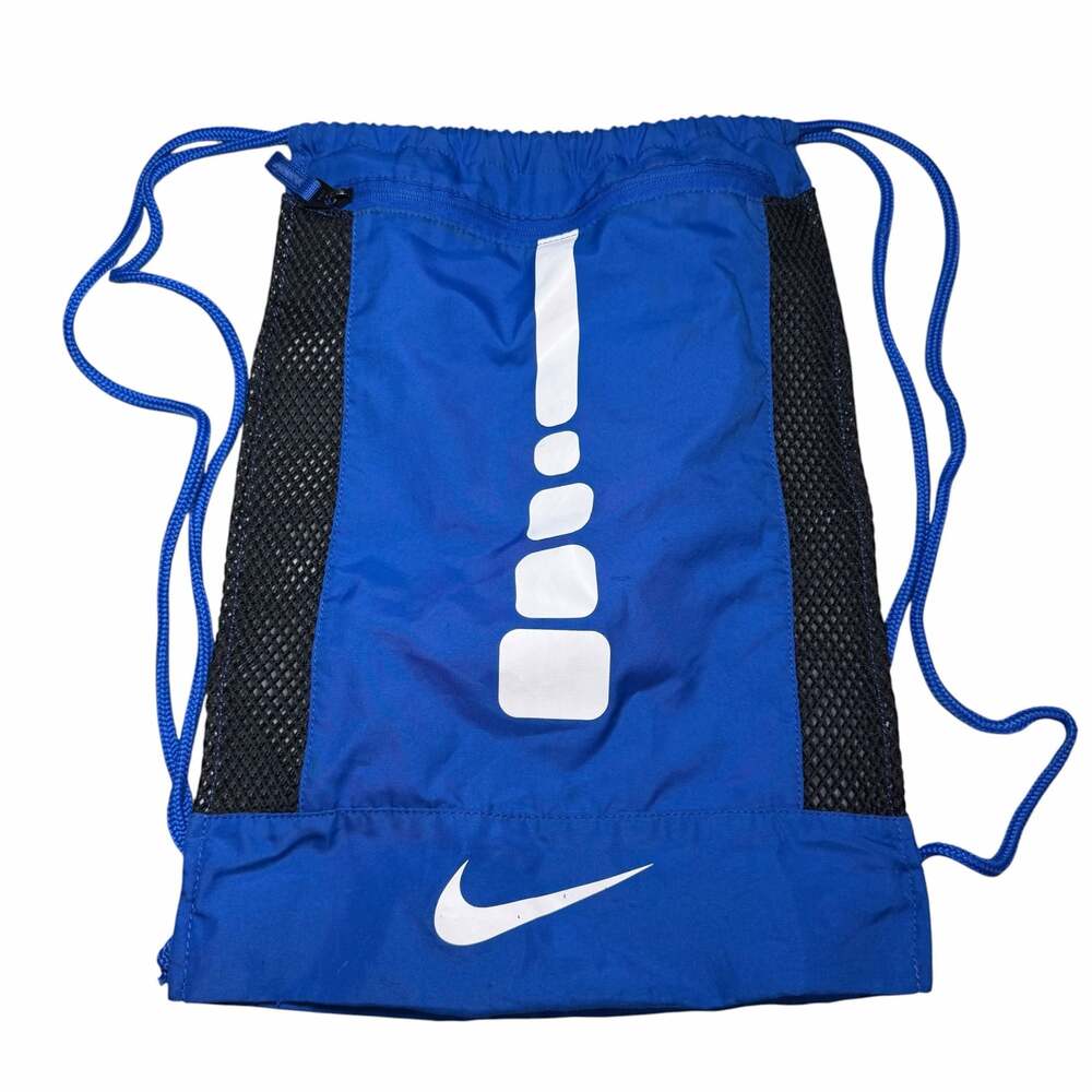 Nike Hoops Elite Gym Sack Blue Drawstring Backpack Bag